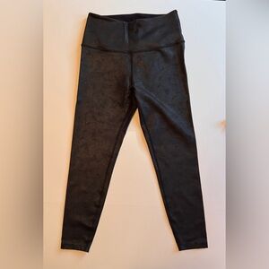 Beyond Yoga Shiny Black Leggings